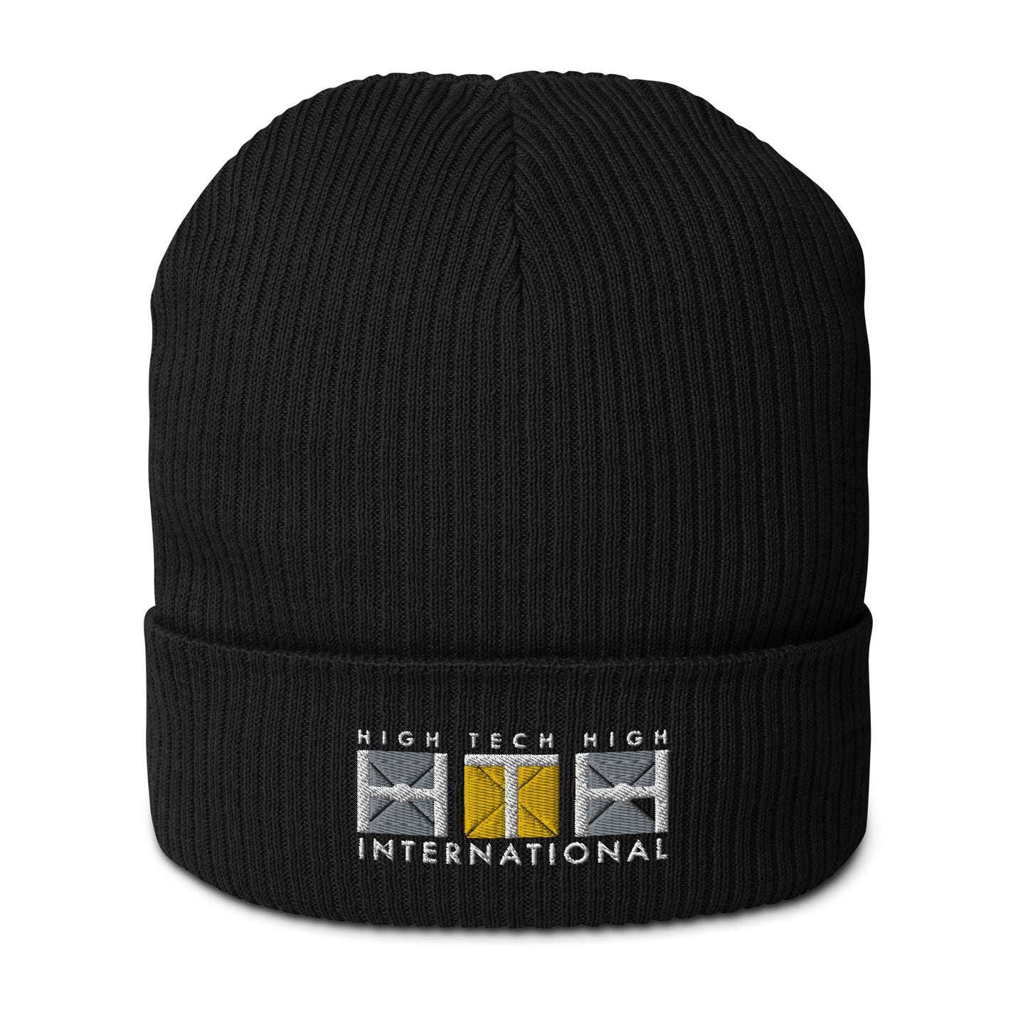 Beanie, official logo, white lettering