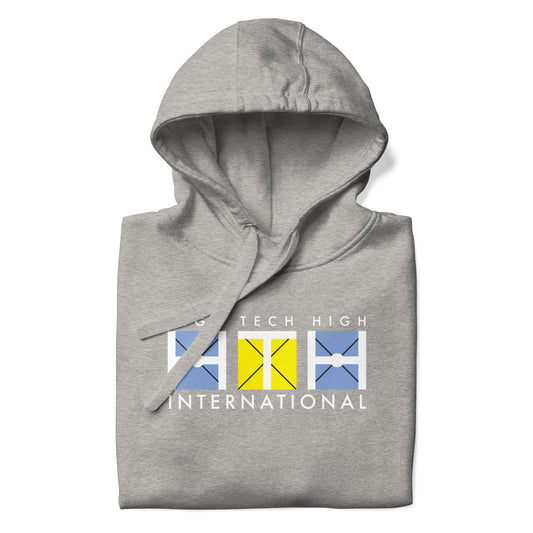 Unisex Hoodie, Official Logo, white lettering