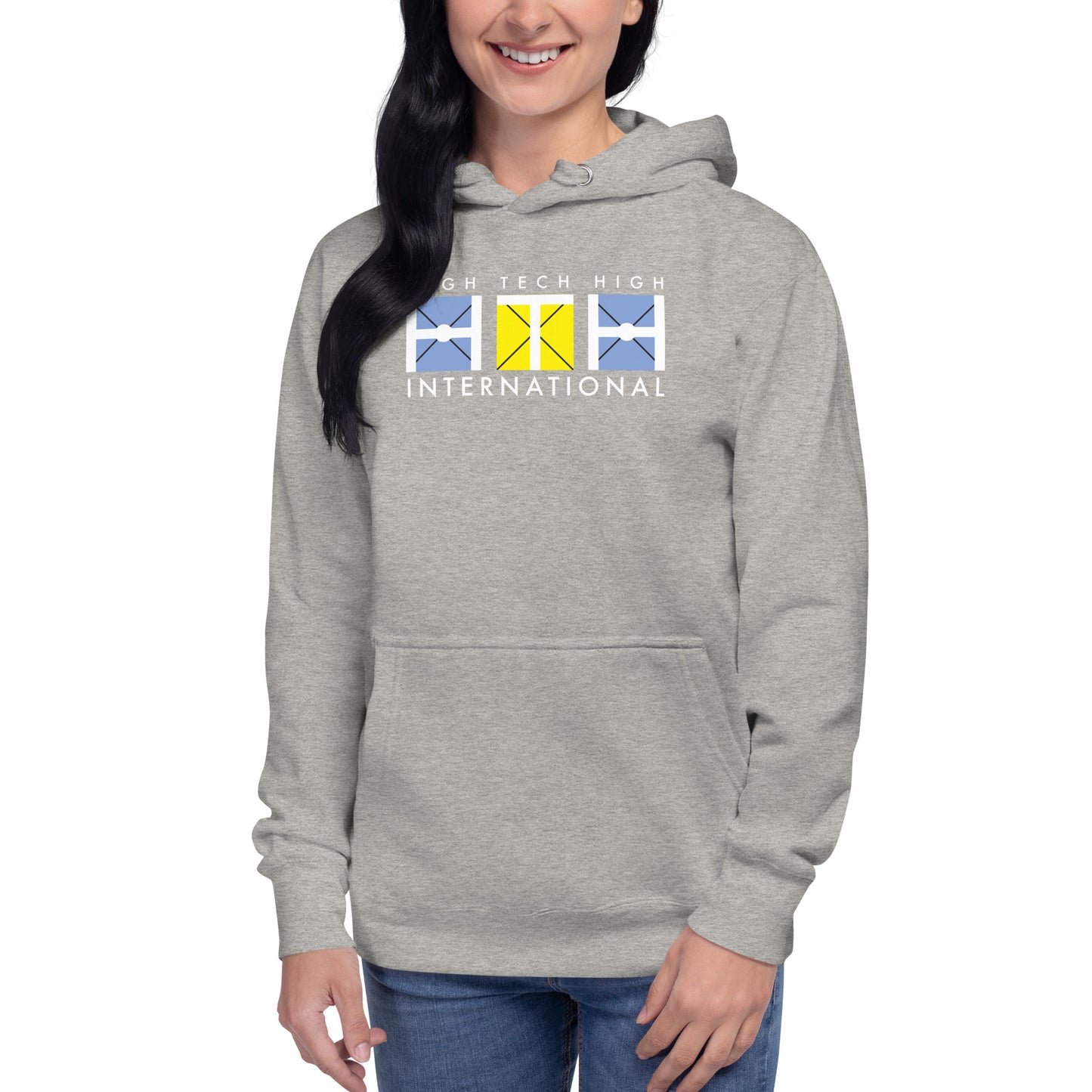 Unisex Hoodie, Official Logo, white lettering