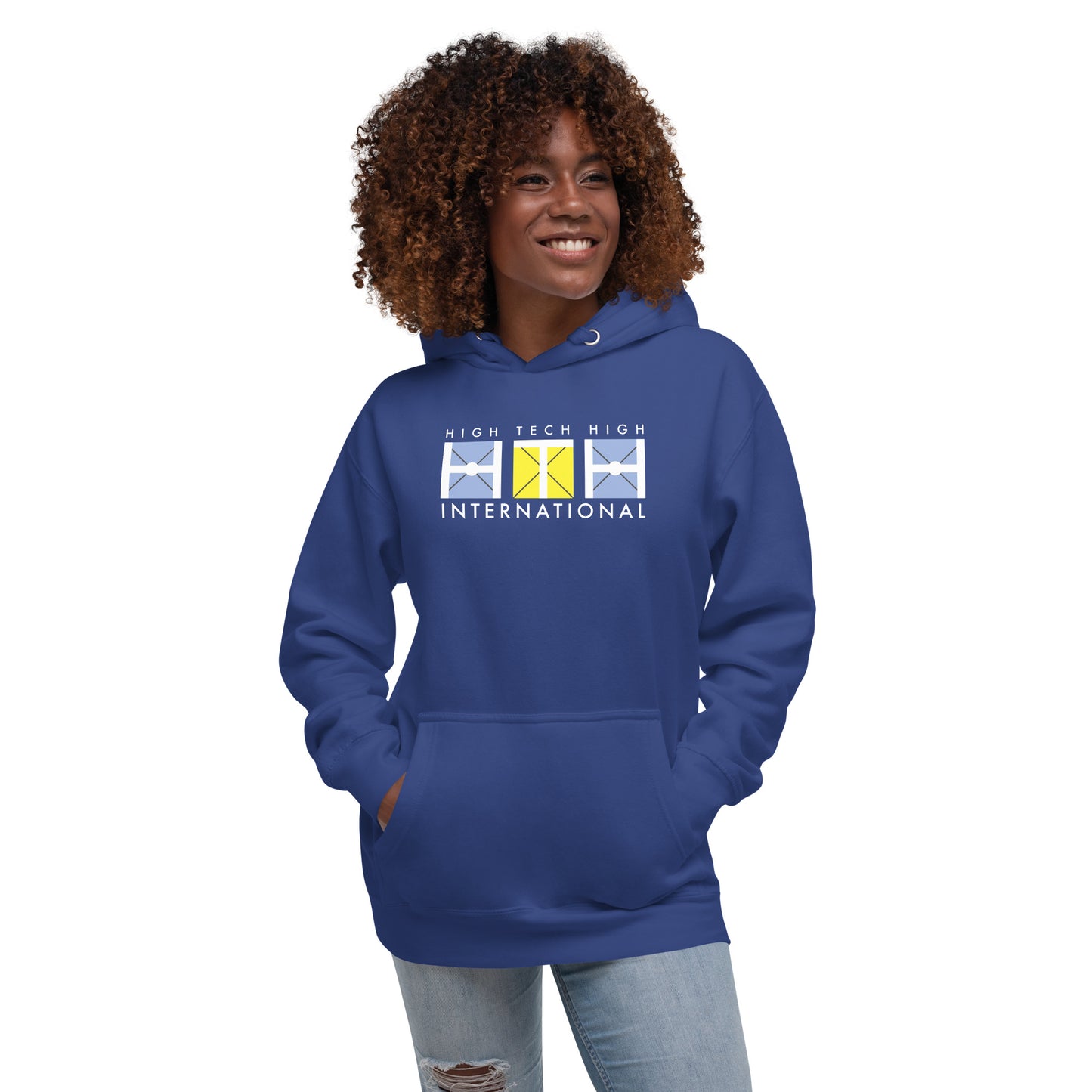 Unisex Hoodie, Official Logo, white lettering